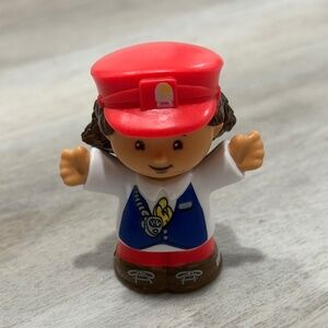 Fisher-Price Little People Conductor Kathy Train Figure Toy